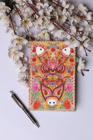 Vibrant Folk Art Diary – A Celebration of Color & Culture