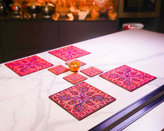 Combo : Coaster & Side Table Mat