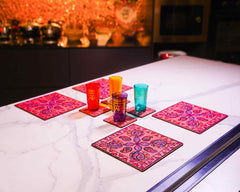 Combo : Coaster & Side Table Mat