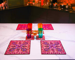 Combo : Coaster & Side Table Mat