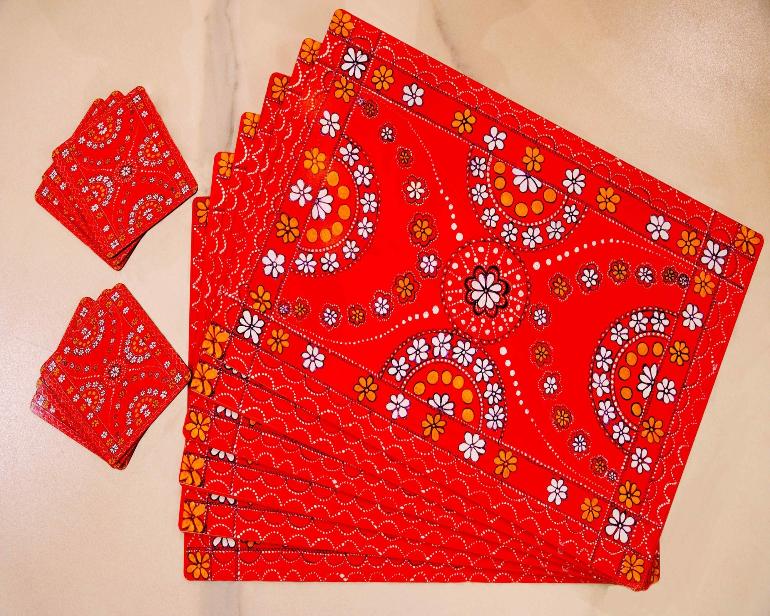 Combo : Coaster & Dining Table Mat