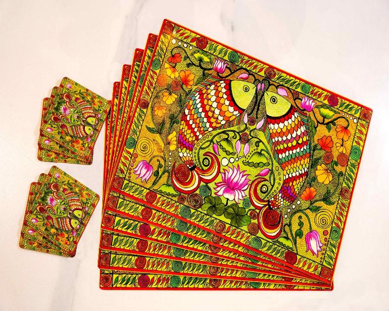 Combo : Coaster & Dining Table Mat