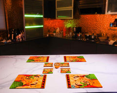 Combo : Coaster & Side Table Mat