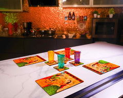 Combo : Coaster & Side Table Mat