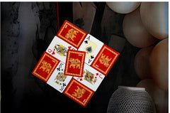COSMIC Art Hub Original Playing Cards - Plastic Coated, Jumbo Index, Poker Size - Premium Designer Deck with Indian Elephant Art